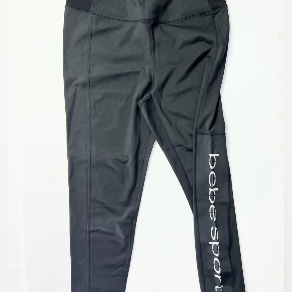 Final price buy as is) 

Bebe Sport Black  Leggings